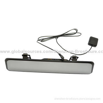 Car Rear-view Mirror/DVR, 1,080P, Supports Bluetooth, GPS (Optional)